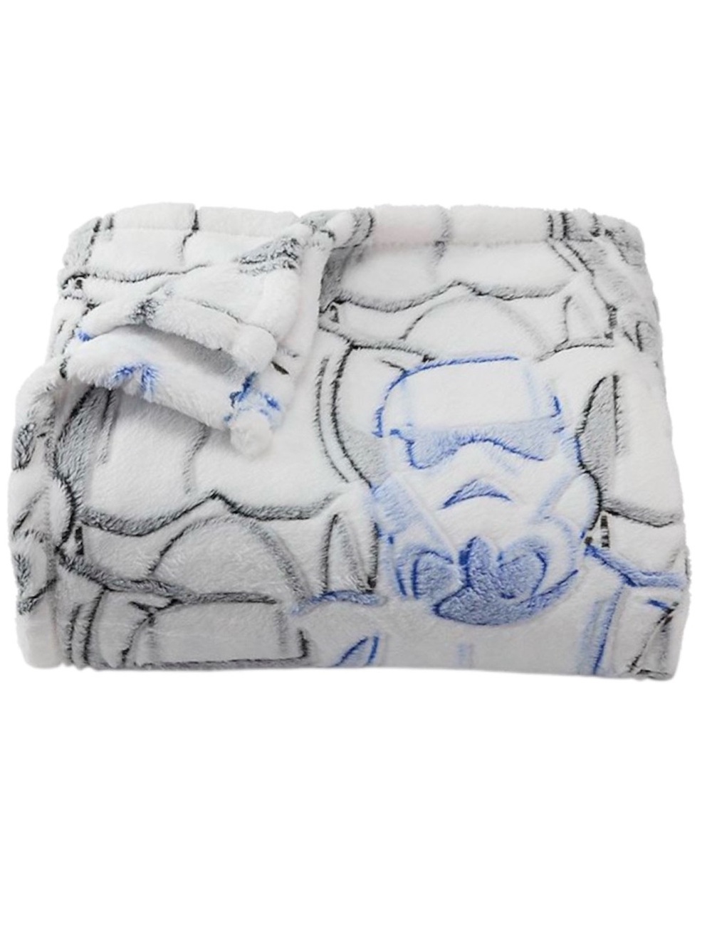 Star Wars Stormtrooper Plush Throw Blanket (NWT)
